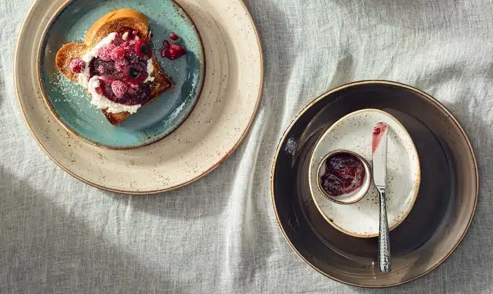 Steelite Craft Geschirr Teller und Tassen