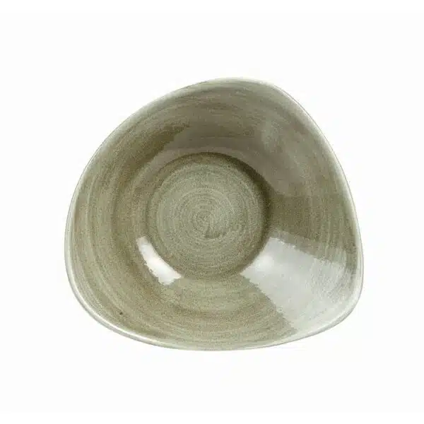 Churchill Stonecast Schüssel Triangle 18,5 cm, Burnished Green