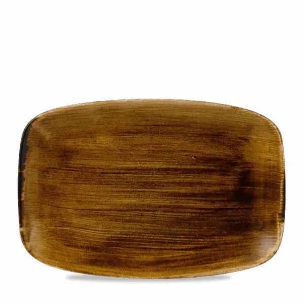 Churchill Stonecast Platte rechteckig 30 x 19,9 cm, Vintage Copper