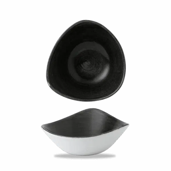 Churchill Stonecast Schüssel Triangle 18,5 cm, Iron Black