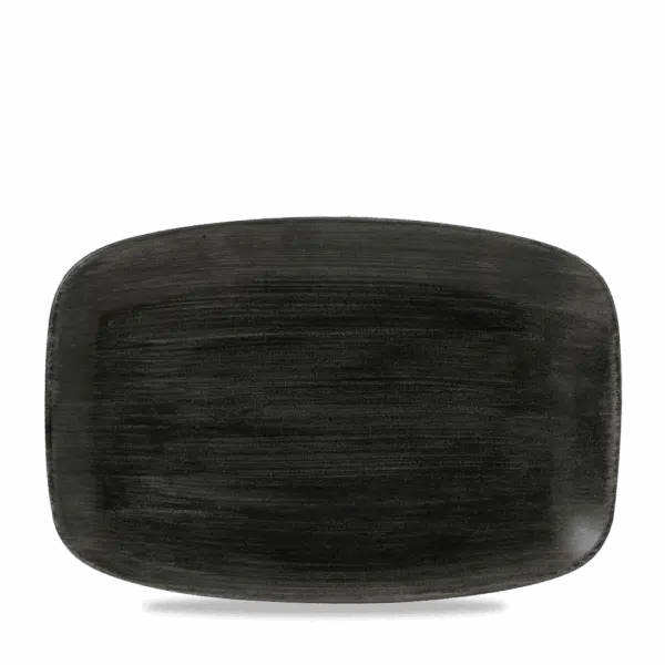 Churchill Stonecast Platte rechteckig 34,2 x 23,1 cm, Iron Black