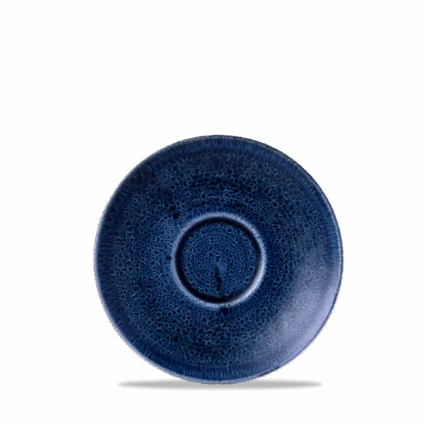 Churchill Stonecast Cappuccino Untertasse 15,6 cm, Plume Ultramarine