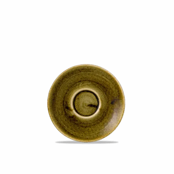 Churchill Stonecast Espresso Untertasse 11,8 cm, Plume Green