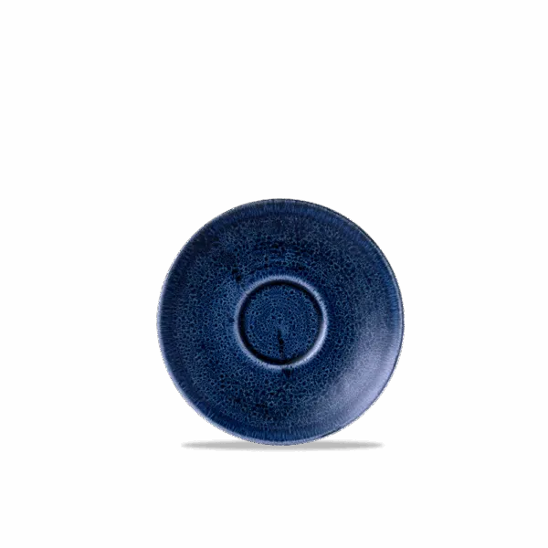 Churchill Stonecast Espresso Untertasse 11,8 cm, Plume Ultramarine