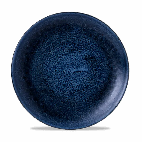 Churchill Stonecast Teller Coupe 26 cm, Plume Ultramarine