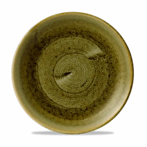 Churchill Stonecast Teller Coupe 28,8 cm, Plume Green