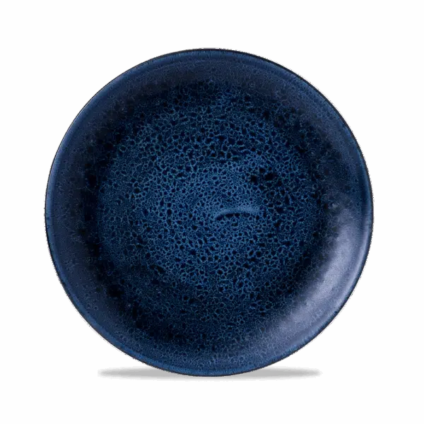 Churchill Stonecast Teller Coupe 28,8 cm, Plume Ultramarine