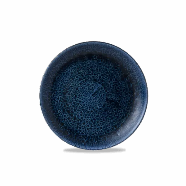 Churchill Stonecast Teller Coupe 16,5 cm, Plume Ultramarine