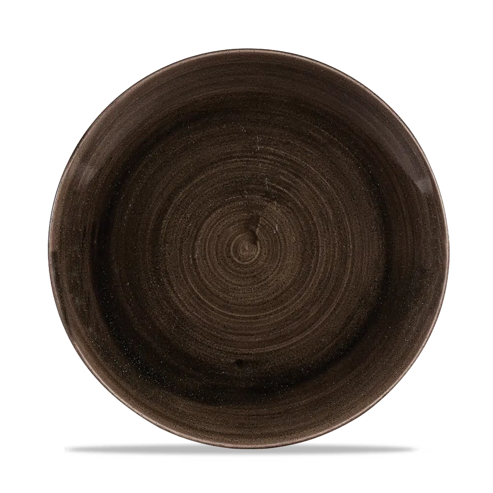 Churchill Stonecast Teller Coupe 26 cm, Iron Black – Bild 2