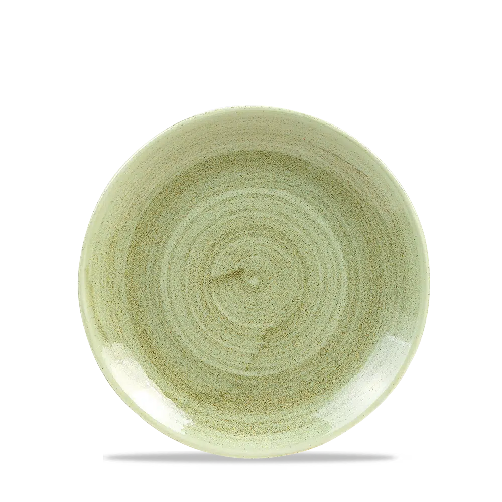 Churchill Stonecast Teller Coupe 16,5 cm, Burnished Green – Bild 2