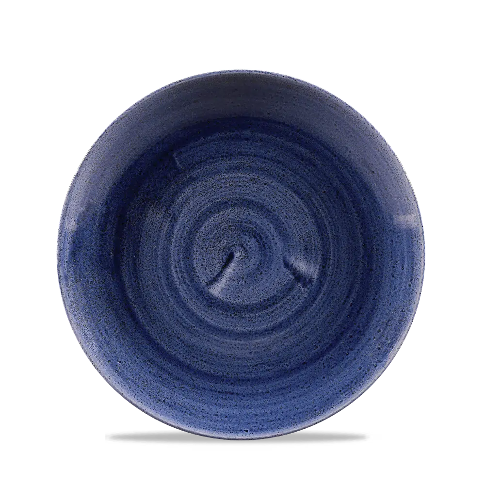 Churchill Stonecast Teller Coupe 21,7 cm, Cobalt Blue – Bild 2