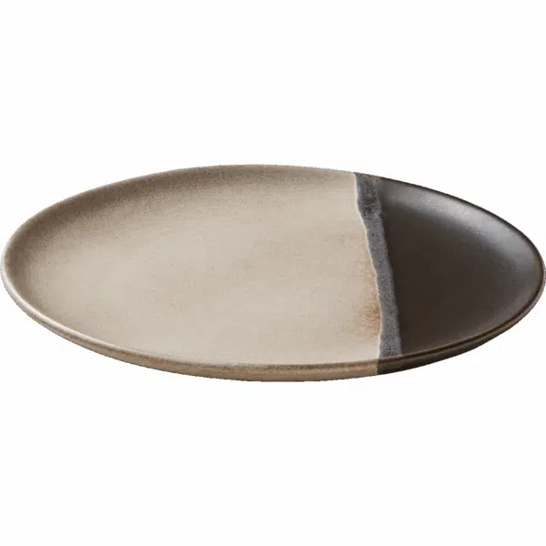 701122391009722_per_black_Plate_flat_coupe_23cm